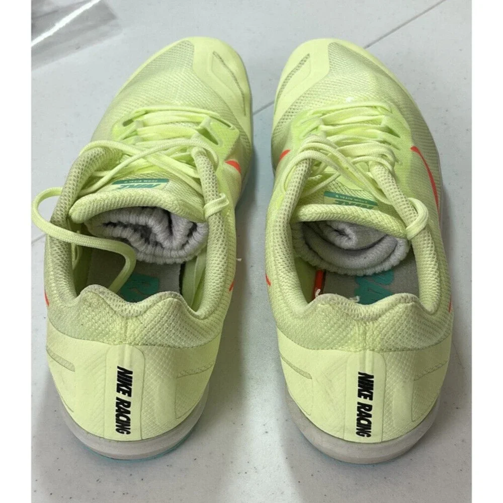 Nike Mens Size 10.5 Zoom Rival D Mens Running Cleats Shoes Green 907566-700 - Picture 3 of 10